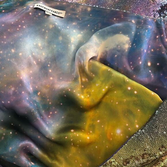 Kaufmanfranco One-Shoulder Sequin Dress, US4 - Picture 12 of 12